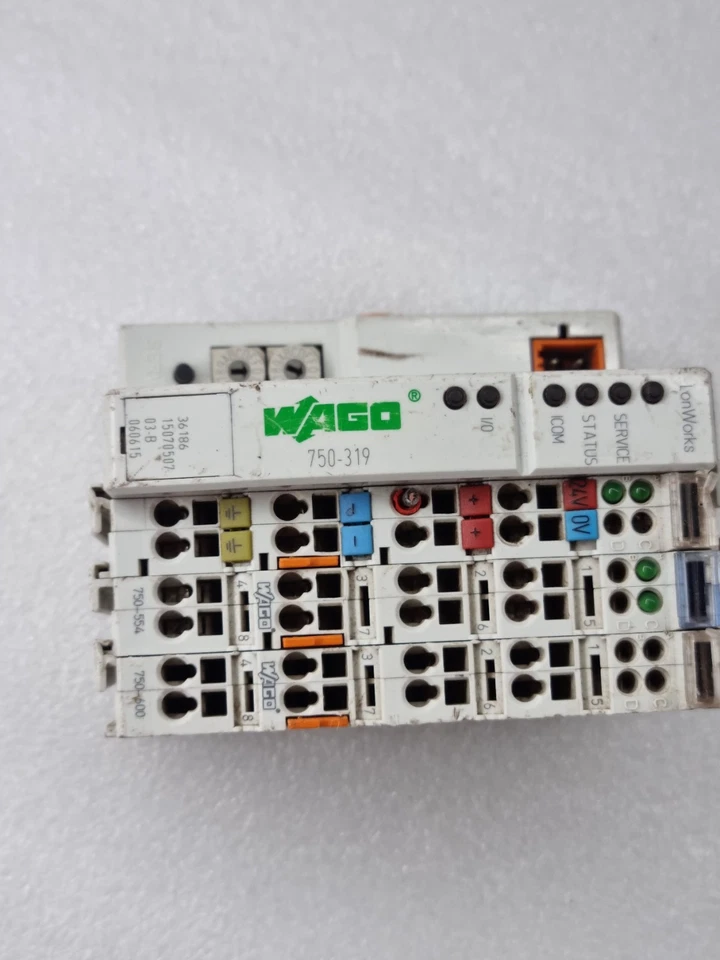 WAGO 750-319 WITH WAGO 750-554 ANALOG OUTPUT & 750-600 |750-319+750-554+750-600|